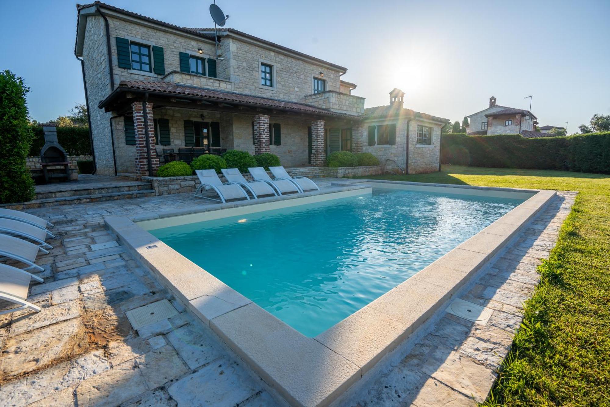 Theblueview Villas Near Porec Sveti Lovrec Pazenaticki Exterior photo